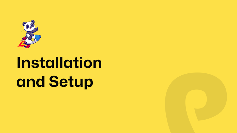 Installation and Setup